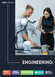 Engineering career pathway brochure cover