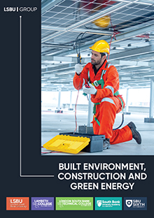 Environment career pathway brochure cover