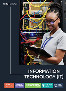 IT career pathway brochure cover
