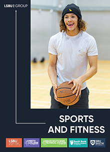 Sports career pathway brochure cover